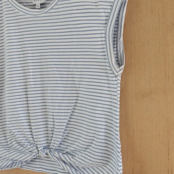 Evereve Striped Tee - Picture 3 of 5